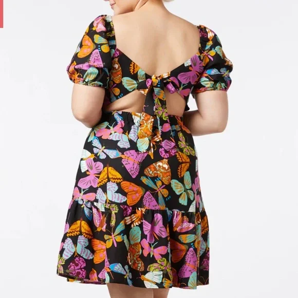 NEW Princess Highway Moth Mini Dress in Size US 12 - Picture 2 of 7